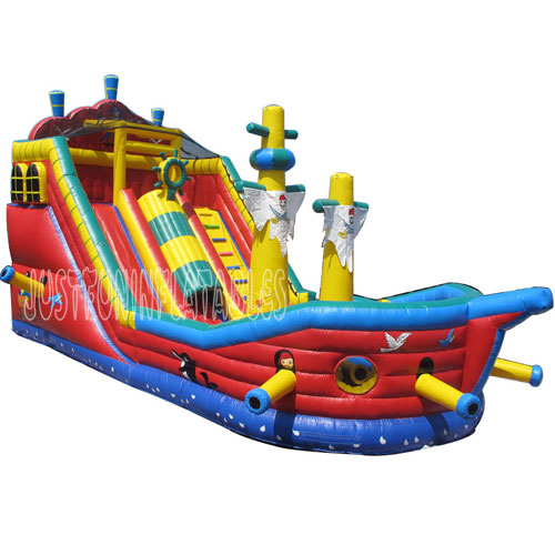 inflatable pirate boat